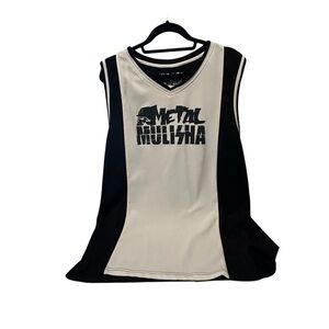 Metal Mulisha Reversible Jersey XL Black White‎ Skull Logo